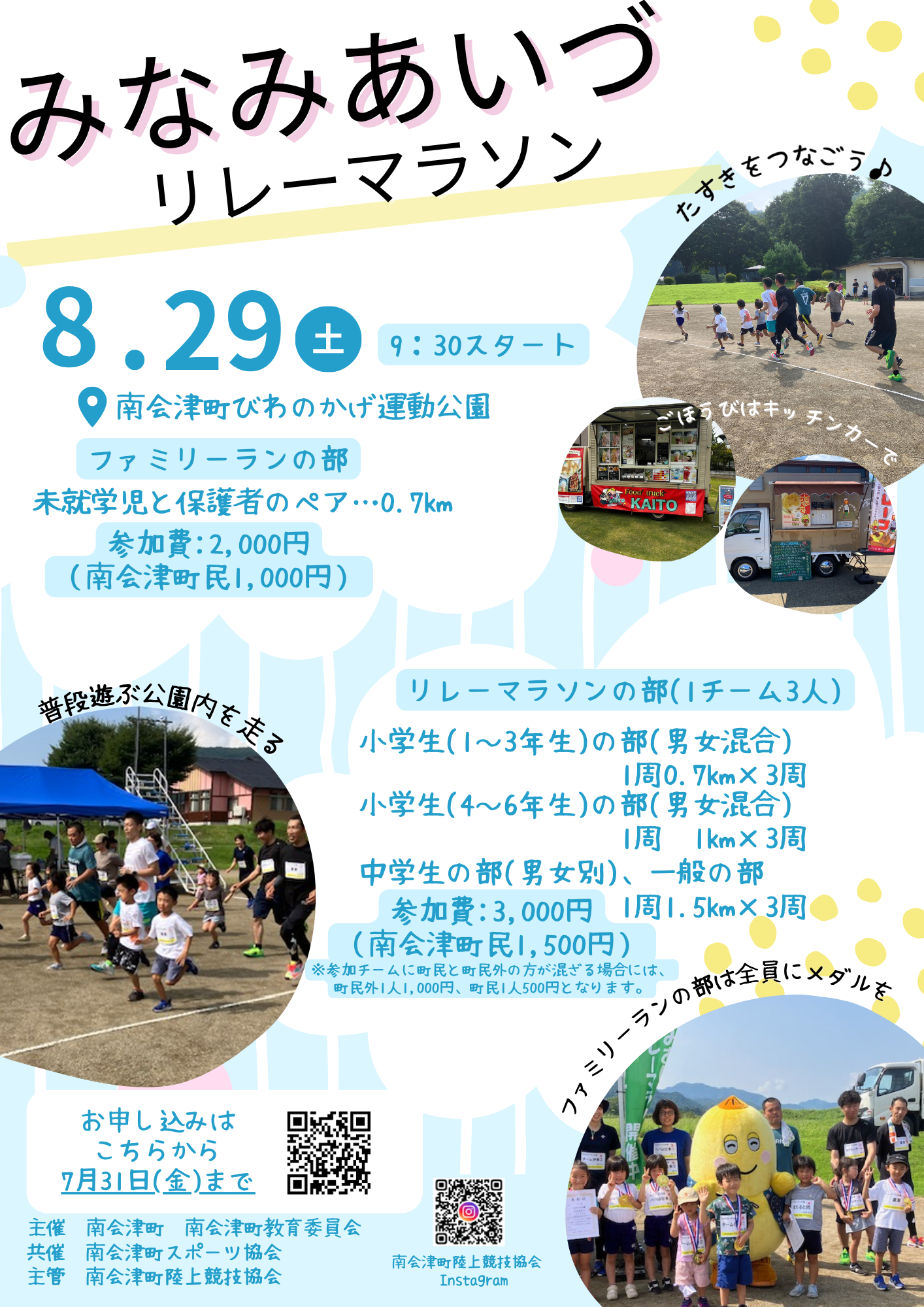 みなみあいづリレーマラソン