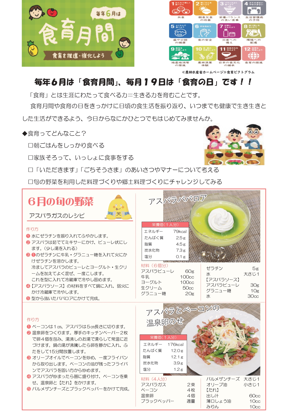食育月間