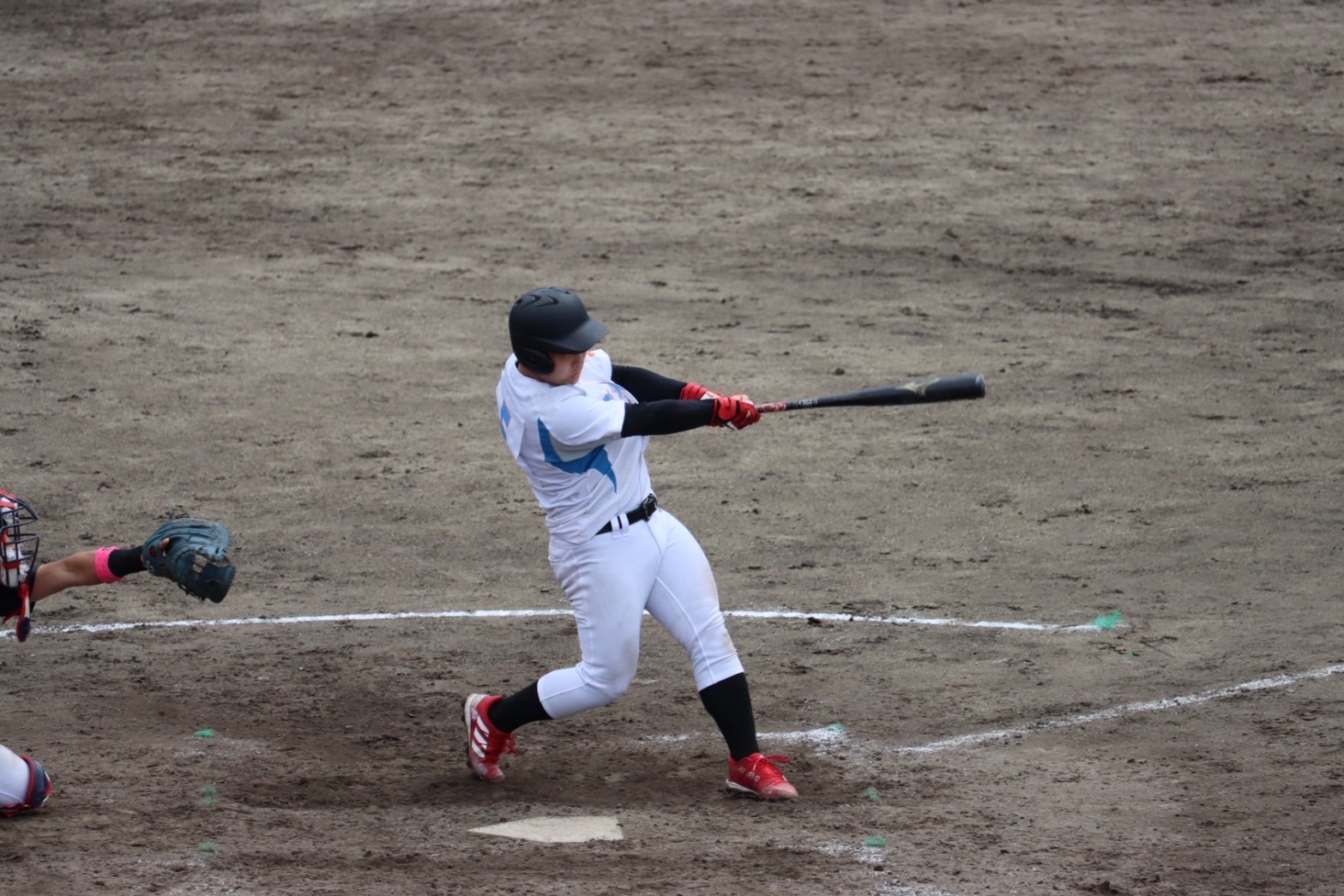 サヨナラ打を放った渡部（研）選手